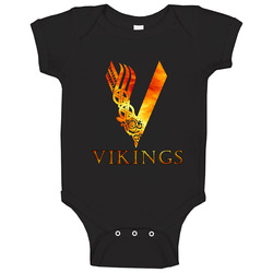 Vikings Ragnar Tv Show T Shirt If I Had A Heart History Channel Top romper jumpsuit Baby One Piece Vikings Ragnar Tv Show T Shirt If I Had A Heart History Channel Top romper jumpsuit Baby One Piece