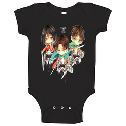 Attack On Titan 03b romper jumpsuit Baby One Piece Attack On Titan 03b romper jumpsuit Baby One Piece