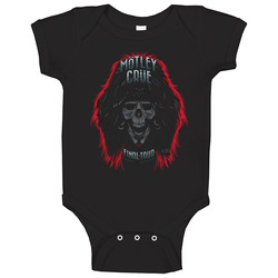 Motley crue t-shirt final tour 2014 tee romper jumpsuit Baby One Piece