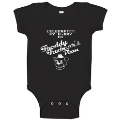 Celebrate My B Day T Shirt,Five Nights at Freddy's T Shirt,Video Game T Shirt, Birthday Gift romper jumpsuit Baby One Piece Celebrate My B Day T Shirt,Five Nights at Freddy's T Shirt,Video Game T Shirt, Birthday Gift romper jumpsuit Baby One Piece