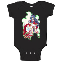 League Of Legends - Ahri! Black romper jumpsuit Baby One Piece League Of Legends - Ahri! Black romper jumpsuit Baby One Piece