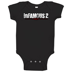 Infamous 2 Videogame romper jumpsuit Baby One Piece Infamous 2 Videogame romper jumpsuit Baby One Piece