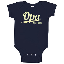 Opa Since Any Year romper jumpsuit Baby One Piece Opa Since Any Year romper jumpsuit Baby One Piece