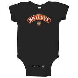 Bailey's Irish Cream Liqour romper jumpsuit Baby One Piece Bailey's Irish Cream Liqour romper jumpsuit Baby One Piece