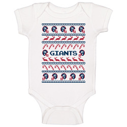 Giants Football Ugly Christmas Sweater T Shirt - New York Giants Team Colors romper jumpsuit Baby One Piece Giants Football Ugly Christmas Sweater T Shirt - New York Giants Team Colors romper jumpsuit Baby One Piece