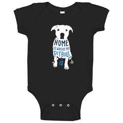 Home Is Where My Pitbull Is Blue romper jumpsuit Baby One Piece Home Is Where My Pitbull Is Blue romper jumpsuit Baby One Piece