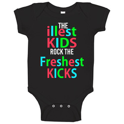 Illest Kids Fresh Kicks romper jumpsuit Baby One Piece