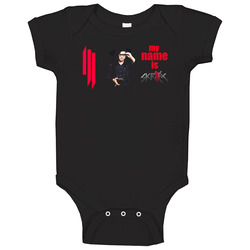My Name Is Skrillex Music Electronic romper jumpsuit Baby One Piece My Name Is Skrillex Music Electronic romper jumpsuit Baby One Piece