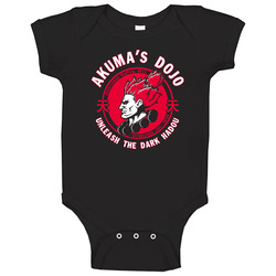 Akuma Dojo romper jumpsuit Baby One Piece Akuma Dojo romper jumpsuit Baby One Piece