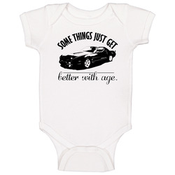 1985 Chevrolet Camaro Iroc Z Better With Age Vintage Car romper jumpsuit Baby One Piece 1985 Chevrolet Camaro Iroc Z Better With Age Vintage Car romper jumpsuit Baby One Piece