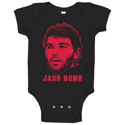 Jaromir Jagr Hockey New Jersey Jagr Bomb romper jumpsuit Baby One Piece Jaromir Jagr Hockey New Jersey Jagr Bomb romper jumpsuit Baby One Piece