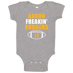 Aaron Freakin' Rodgers Football Sports - romper jumpsuit Baby One Piece Aaron Freakin' Rodgers Football Sports - romper jumpsuit Baby One Piece