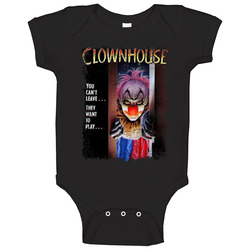 Clownhouse Scary Movie Halloween romper jumpsuit Baby One Piece Clownhouse Scary Movie Halloween romper jumpsuit Baby One Piece