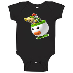 New Super Mario Bowser Jr Video Game romper jumpsuit Baby One Piece New Super Mario Bowser Jr Video Game romper jumpsuit Baby One Piece