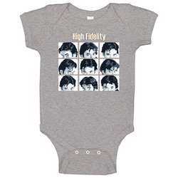 High Fidelity 90s Cult Classic Comedy Movie romper jumpsuit Baby One Piece High Fidelity 90s Cult Classic Comedy Movie romper jumpsuit Baby One Piece