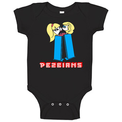 Pezbians romper jumpsuit Baby One Piece Pezbians romper jumpsuit Baby One Piece
