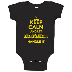 Keep Calm And Let Frank Vatrano Handle It Boston Hockey romper jumpsuit Baby One Piece Keep Calm And Let Frank Vatrano Handle It Boston Hockey romper jumpsuit Baby One Piece