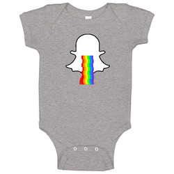 Snapchat Ghost Rainbow Filter Cool romper jumpsuit Baby One Piece Snapchat Ghost Rainbow Filter Cool romper jumpsuit Baby One Piece