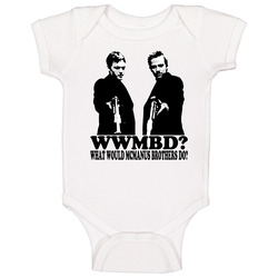 Boondock Saints What Would Mcmanus Brothers Do romper jumpsuit Baby One Piece