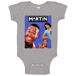 Martin 90s Sitcom romper jumpsuit Baby One Piece Martin 90s Sitcom romper jumpsuit Baby One Piece