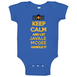 Javale Mcgee Keep Calm Handle It Golden State Basketball romper jumpsuit Baby One Piece Javale Mcgee Keep Calm Handle It Golden State Basketball romper jumpsuit Baby One Piece