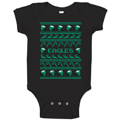 Eagles Ugly Christmas Sweater Football romper jumpsuit Baby One Piece Eagles Ugly Christmas Sweater Football romper jumpsuit Baby One Piece