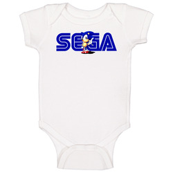 Sonic The Hedgehog Sega Logo romper jumpsuit Baby One Piece Sonic The Hedgehog Sega Logo romper jumpsuit Baby One Piece