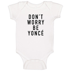 Do Worry Be Yonce romper jumpsuit Baby One Piece Do Worry Be Yonce romper jumpsuit Baby One Piece