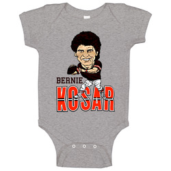 Bernie Kosar Cleveland Qb Dawg Pound Brown romper jumpsuit Baby One Piece Bernie Kosar Cleveland Qb Dawg Pound Brown romper jumpsuit Baby One Piece