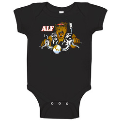 Alf Tv Show Deadstock Nos Retro 80s 90s Cool Funny Motorcycle. romper jumpsuit Baby One Piece Alf Tv Show Deadstock Nos Retro 80s 90s Cool Funny Motorcycle. romper jumpsuit Baby One Piece
