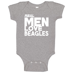 Real Men With Beagles romper jumpsuit Baby One Piece Real Men With Beagles romper jumpsuit Baby One Piece