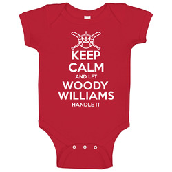 Keep Calm And Let Woody Williams Handle It St. Louis Baseball Player Cool Fan romper jumpsuit Baby One Piece Keep Calm And Let Woody Williams Handle It St. Louis Baseball Player Cool Fan romper jumpsuit Baby One Piece