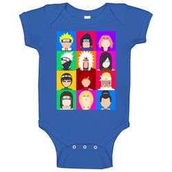 Naru To Characters romper jumpsuit Baby One Piece Naru To Characters romper jumpsuit Baby One Piece