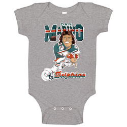 Dan Marino Retro Football Caricature romper jumpsuit Baby One Piece Dan Marino Retro Football Caricature romper jumpsuit Baby One Piece