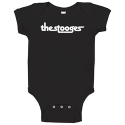 The Stooges Logo romper jumpsuit Baby One Piece The Stooges Logo romper jumpsuit Baby One Piece