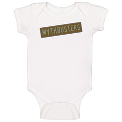 Mythbusters Logo Tv Show romper jumpsuit Baby One Piece Mythbusters Logo Tv Show romper jumpsuit Baby One Piece