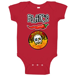 Blairs Hot Sauce Chili Pepper Mega romper jumpsuit Baby One Piece Blairs Hot Sauce Chili Pepper Mega romper jumpsuit Baby One Piece