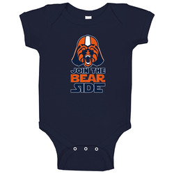 Join The Bear Side Star Wars Parody Ultimate Chicago Bears Fan romper jumpsuit Baby One Piece Join The Bear Side Star Wars Parody Ultimate Chicago Bears Fan romper jumpsuit Baby One Piece