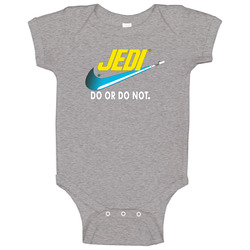 Star Wars Jedi Nike romper jumpsuit Baby One Piece