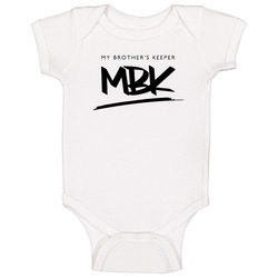 My Brother's Keeper Mbk romper jumpsuit Baby One Piece My Brother's Keeper Mbk romper jumpsuit Baby One Piece
