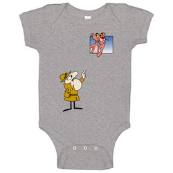 Pink Panther Clouseau Funny romper jumpsuit Baby One Piece Pink Panther Clouseau Funny romper jumpsuit Baby One Piece