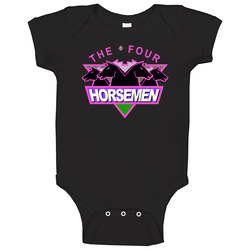 New Four Horsemen Wcw Retro Wrestling romper jumpsuit Baby One Piece New Four Horsemen Wcw Retro Wrestling romper jumpsuit Baby One Piece