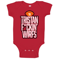 Tristan Wirfs Fcking Football Player Fan romper jumpsuit Baby One Piece Tristan Wirfs Fcking Football Player Fan romper jumpsuit Baby One Piece