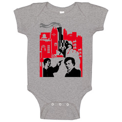 Mean Streets Crime Classic romper jumpsuit Baby One Piece