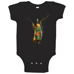 Johnnie Walker - Green Label Dsat romper jumpsuit Baby One Piece Johnnie Walker - Green Label Dsat romper jumpsuit Baby One Piece