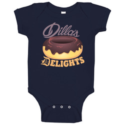 Official J Dilla Delights Donuts romper jumpsuit Baby One Piece Official J Dilla Delights Donuts romper jumpsuit Baby One Piece