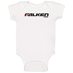Falken Tire Automobile Car Truck Motorcycle Auto Parts Cool Distressed Style Brand Logo Emblem Black Font romper jumpsuit Baby One Piece Falken Tire Automobile Car Truck Motorcycle Auto Parts Cool Distressed Style Brand Logo Emblem Black Font romper jumpsuit Baby One Piece