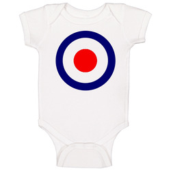 Bullseye romper Baby One Piece Bullseye romper Baby One Piece