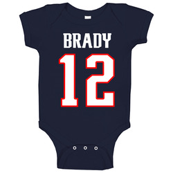 Tom Brady New England Patriots romper Baby One Piece Tom Brady New England Patriots romper Baby One Piece