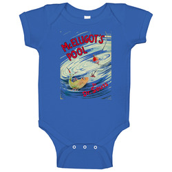 Mcelligot's Pool Dr Seuss Book Cover romper Baby One Piece Mcelligot's Pool Dr Seuss Book Cover romper Baby One Piece